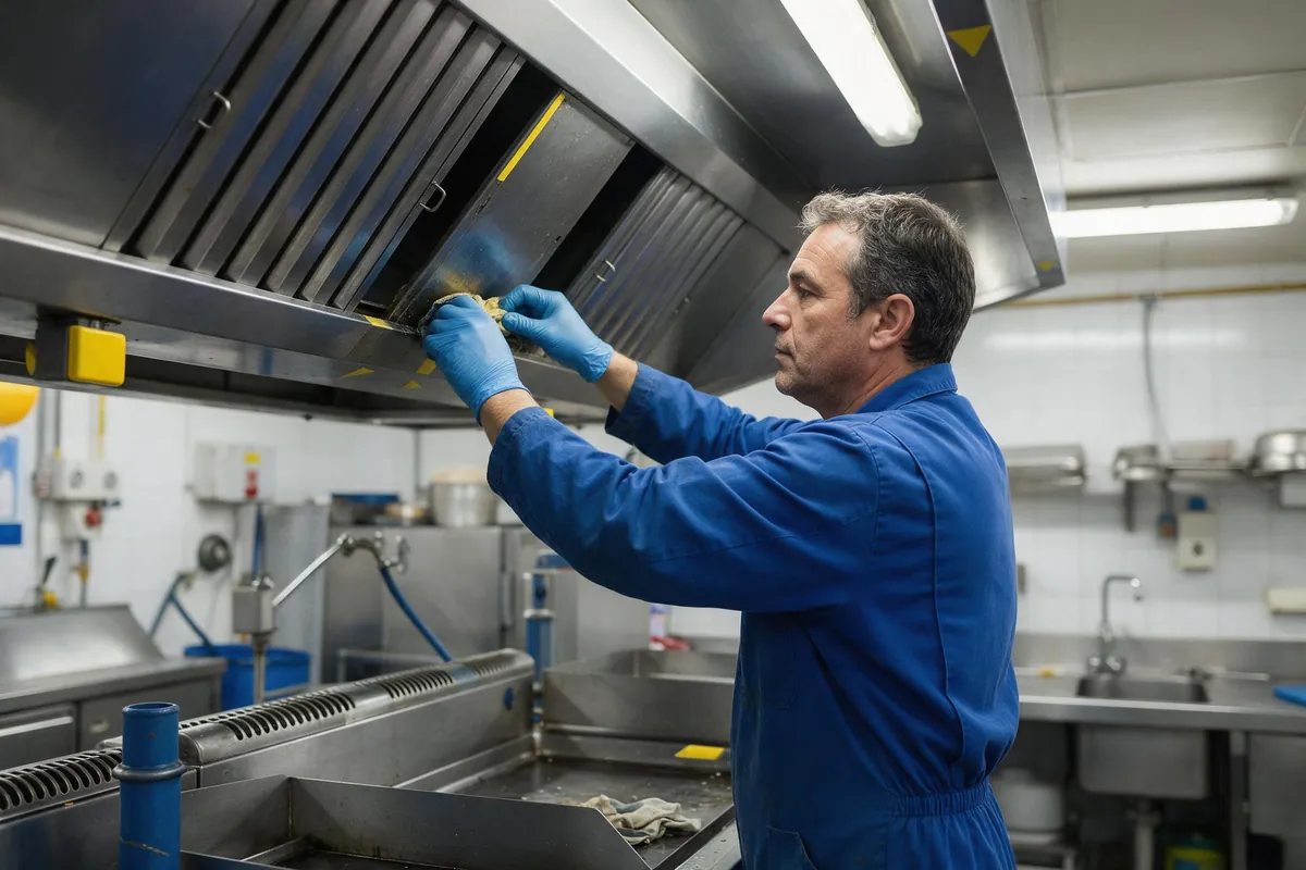Limpieza de cocinas industriales en Paterna — Ferrandis Limpiezas